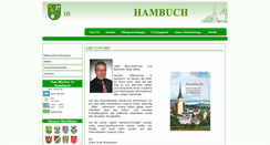 Desktop Screenshot of hambuch.info